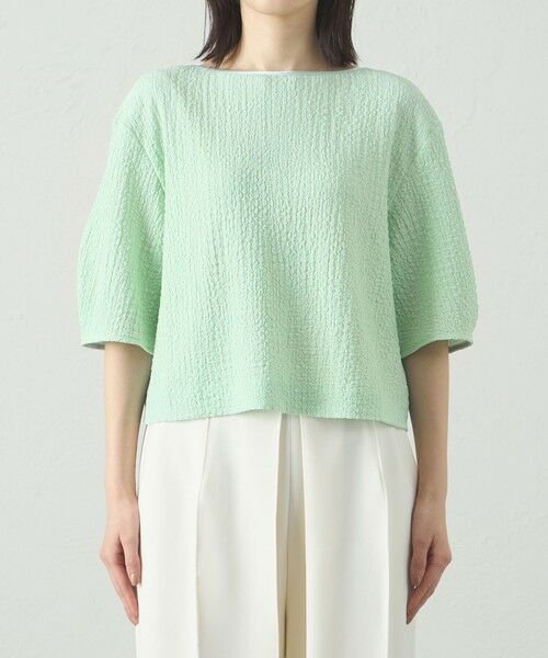 CAST: / キャスト コロン カットソー | 【1枚で着映える】ポコポコクロップドトップス | 詳細7