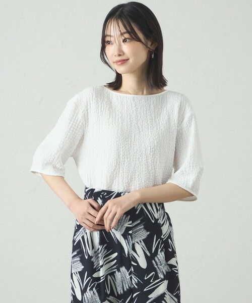 CAST: / キャスト コロン カットソー | 【1枚で着映える】ポコポコクロップドトップス | 詳細12