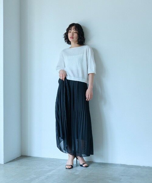 CAST: / キャスト コロン カットソー | 【1枚で着映える】ポコポコクロップドトップス | 詳細3