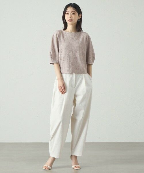 CAST: / キャスト コロン カットソー | 【1枚で着映える】ポコポコクロップドトップス | 詳細5