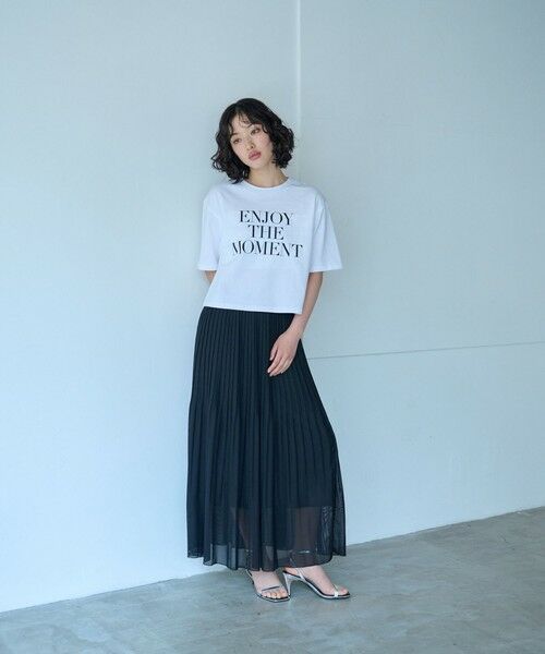 CAST: / キャスト コロン カットソー | 【ENJOY THE MOMENT】プリントTシャツ | 詳細1