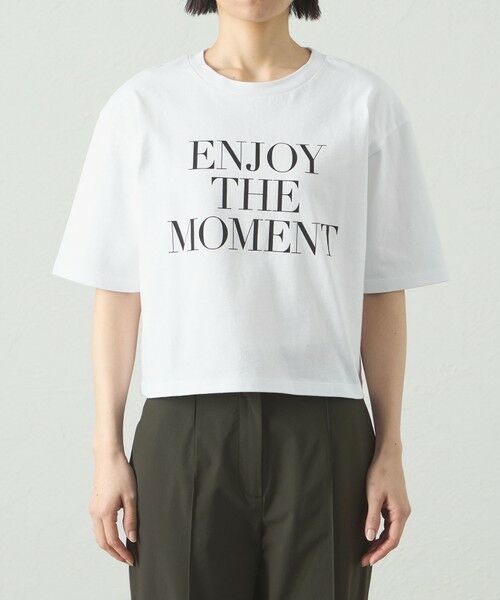 CAST: / キャスト コロン カットソー | 【ENJOY THE MOMENT】プリントTシャツ | 詳細7