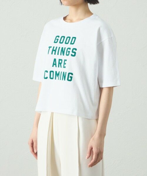 CAST: / キャスト コロン カットソー | 【GOOD THINGS ARE COMING】プリントTシャツ | 詳細8