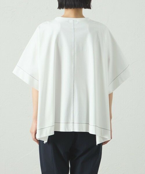 CAST: / キャスト コロン カットソー | 【接触冷感/抗菌防臭/白化軽減】スクエアパタ−ンオーバーカットソー | 詳細7