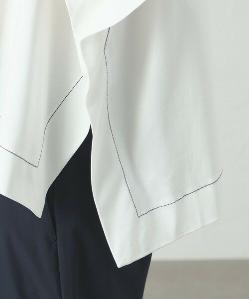 CAST: / キャスト コロン カットソー | 【接触冷感/抗菌防臭/白化軽減】スクエアパタ−ンオーバーカットソー | 詳細9