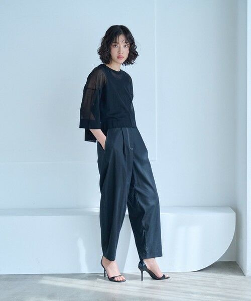 CAST: / キャスト コロン パンツ | 【接触冷感/UV対策/セットアップ゚対応】カジュアルタックパンツ | 詳細3