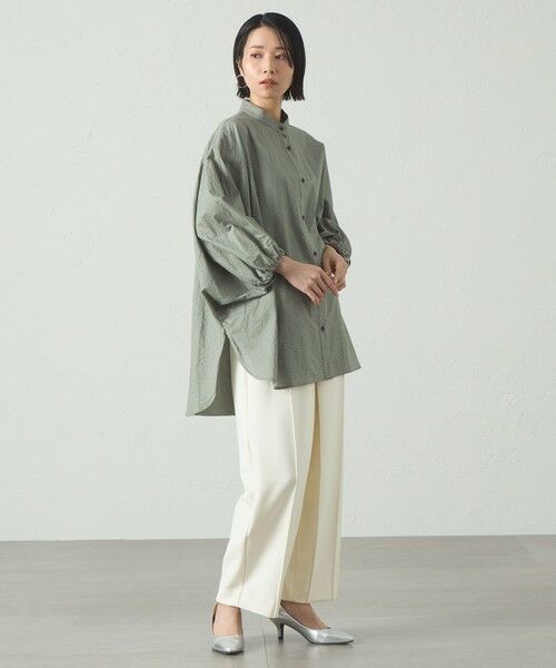 CAST: / キャスト コロン パンツ | 【接触冷感/UV効果/セットアップ対応】デザインタックジャージパンツ | 詳細3