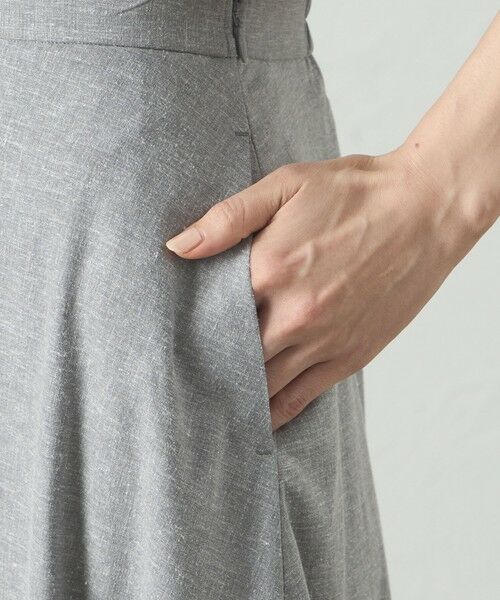 CAST: / キャスト コロン ロング・マキシ丈スカート | 【接触冷感/UV対策/セットアップﾟ対応】ラウンドラインギャザースカート | 詳細8