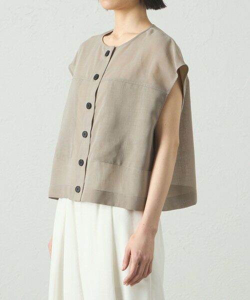 CAST: / キャスト コロン その他アウター | 【着用しわ軽減/セットアップ対応】シアージレ | 詳細8