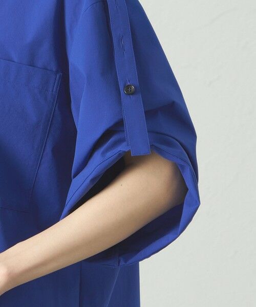 CAST: / キャスト コロン シャツ・ブラウス | 雨の日ロールアップスリーブブラウス | 詳細15