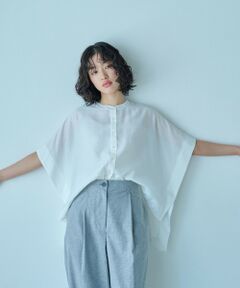 CAST: / キャスト コロン シャツ・ブラウス | 【1枚で着映える】スクエアパタ−ンブラウス