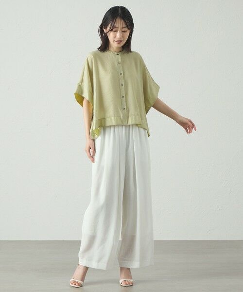 CAST: / キャスト コロン シャツ・ブラウス | 【1枚で着映える】スクエアパタ−ンブラウス | 詳細6