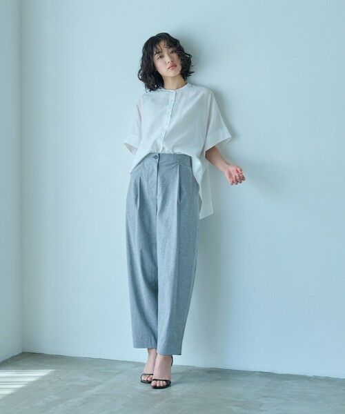 CAST: / キャスト コロン シャツ・ブラウス | 【1枚で着映える】スクエアパタ−ンブラウス | 詳細2