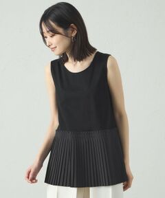 CAST: / キャスト コロン カットソー | 【着回し抜群】プリーツコンビカットソー