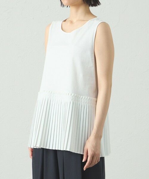 CAST: / キャスト コロン カットソー | 【着回し抜群】プリーツコンビカットソー | 詳細7
