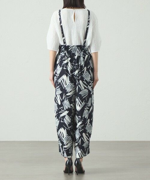 CAST: / キャスト コロン パンツ | 【1枚で着映える】ペイントプリントサスペンダーパンツ | 詳細7