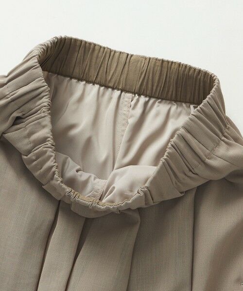 CAST: / キャスト コロン パンツ | 【着用しわ軽減/セットアップ対応】シアータックギャザーパンツ | 詳細14