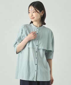 CAST: / キャスト コロン シャツ・ブラウス | 【1枚で着映える】レイヤードブラウス