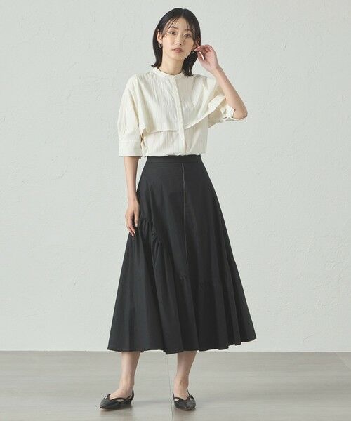 CAST: / キャスト コロン シャツ・ブラウス | 【1枚で着映える】レイヤードブラウス | 詳細1