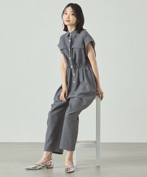 CAST: / キャスト コロン ロング・マキシ丈ワンピース | 【接触冷感・UV対策】ジャンプスーツ | 詳細4