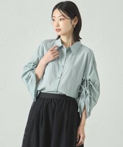 CAST: / キャスト コロン シャツ・ブラウス | 【着回し抜群】ドローストリングブラウス