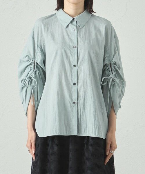 CAST: / キャスト コロン シャツ・ブラウス | 【着回し抜群】ドローストリングブラウス | 詳細4