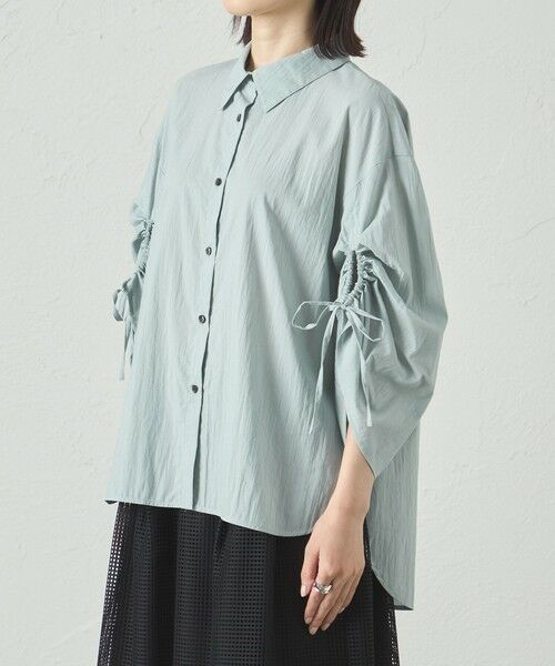 CAST: / キャスト コロン シャツ・ブラウス | 【着回し抜群】ドローストリングブラウス | 詳細5