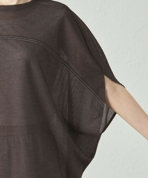 CAST: / キャスト コロン カットソー | 【着回し抜群】リネンライクラウンドフォルムカットソー | 詳細7
