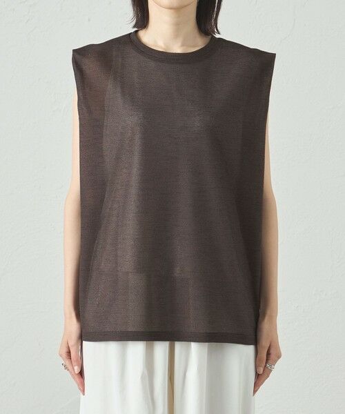 CAST: / キャスト コロン カットソー | 【着回し抜群】リネンライクショルダータックカットソー | 詳細4