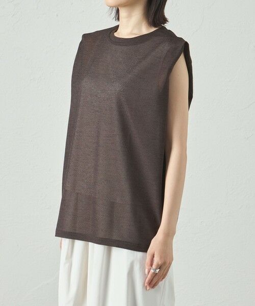 CAST: / キャスト コロン カットソー | 【着回し抜群】リネンライクショルダータックカットソー | 詳細5