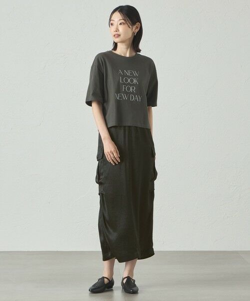 CAST: / キャスト コロン カットソー | 【A NEW LOOK FOR NEW DAY】ラメプリントTシャツ | 詳細2