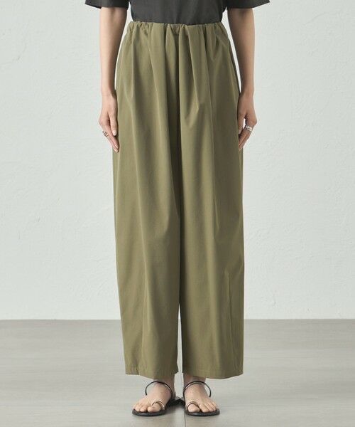 CAST: / キャスト コロン パンツ | 【はっ水機能】ギャザーフォルムパンツ | 詳細7