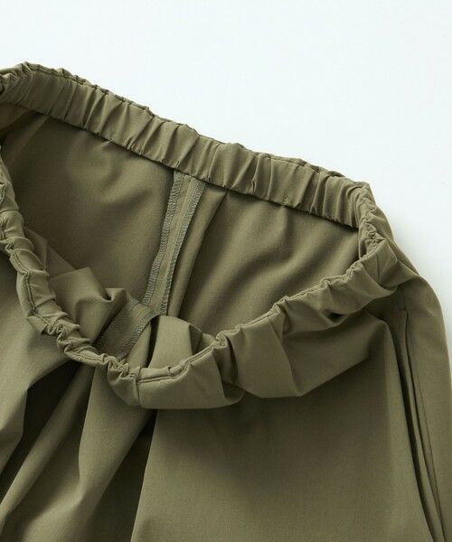 CAST: / キャスト コロン パンツ | 【はっ水機能】ギャザーフォルムパンツ | 詳細11