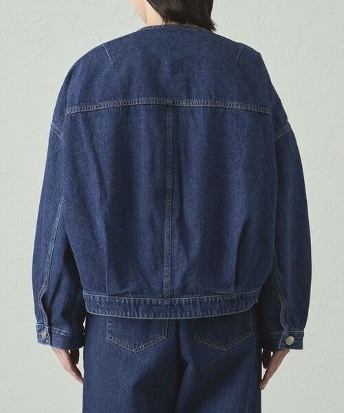 CAST: / キャスト コロン その他アウター | 【着回し抜群】フォルムデニムブルゾン | 詳細5