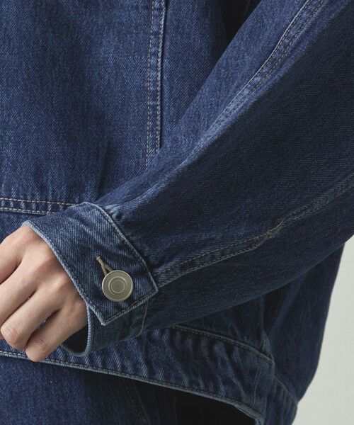CAST: / キャスト コロン その他アウター | 【着回し抜群】フォルムデニムブルゾン | 詳細7