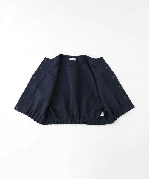 CAST: / キャスト コロン その他アウター | 【UV効果/着用シワ軽減/セットアップ対応】ラウンドフォルムジレ | 詳細8