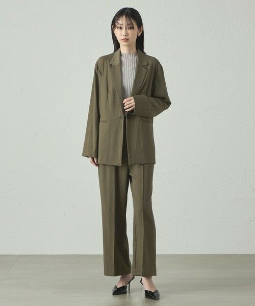 CAST: / キャスト コロン その他アウター | 【セットアップ対応/接触冷感】テーラードライトジャケット | 詳細4