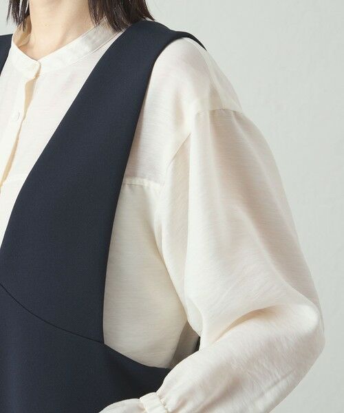 CAST: / キャスト コロン ロング・マキシ丈ワンピース | 【UV効果/着用シワ軽減】アシンメトリーワンピース | 詳細7