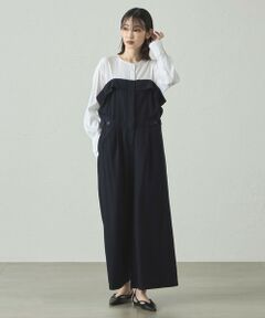 CAST: / キャスト コロン ロング・マキシ丈ワンピース | 【1枚で着映える/セットアップ対応】ビスチェコンビオールインワン