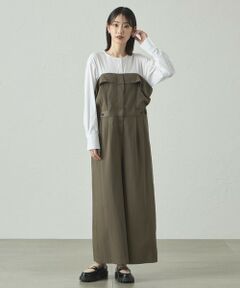 CAST: / キャスト コロン ロング・マキシ丈ワンピース | 【1枚で着映える/セットアップ対応】ビスチェコンビオールインワン