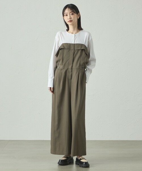 CAST: / キャスト コロン ロング・マキシ丈ワンピース | 【1枚で着映える/セットアップ対応】ビスチェコンビオールインワン | 詳細3