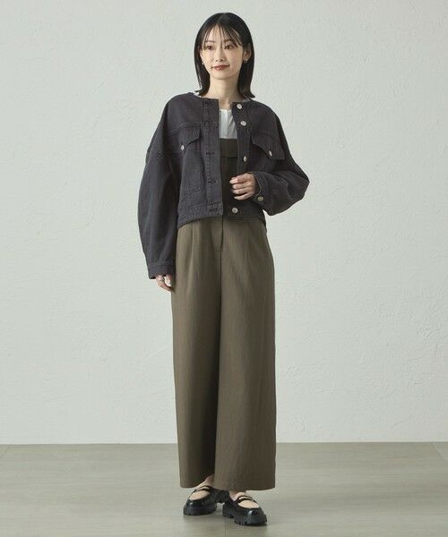 CAST: / キャスト コロン ロング・マキシ丈ワンピース | 【1枚で着映える/セットアップ対応】ビスチェコンビオールインワン | 詳細4