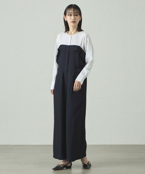 CAST: / キャスト コロン ロング・マキシ丈ワンピース | 【1枚で着映える/セットアップ対応】ビスチェコンビオールインワン | 詳細1