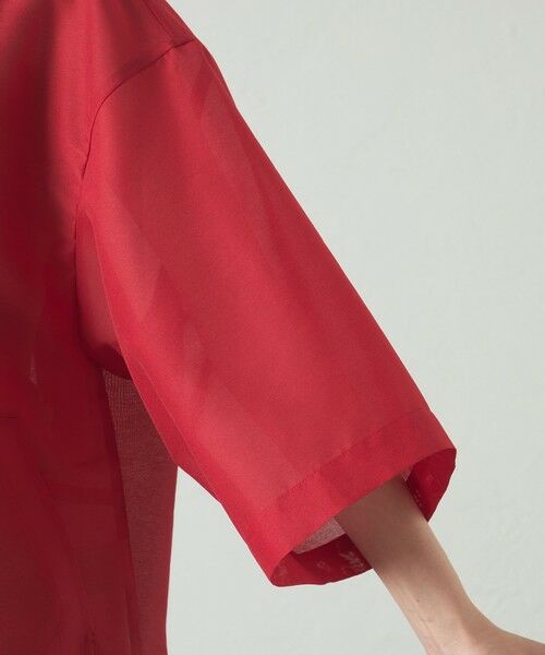 CAST: / キャスト コロン シャツ・ブラウス | 【接触冷感】オーガンジージップアップトップス | 詳細14