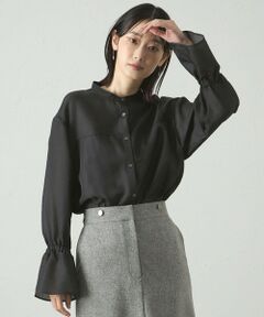 CAST: / キャスト コロン シャツ・ブラウス | 【1枚で着映える】キャンディースリーブシアーブラウス