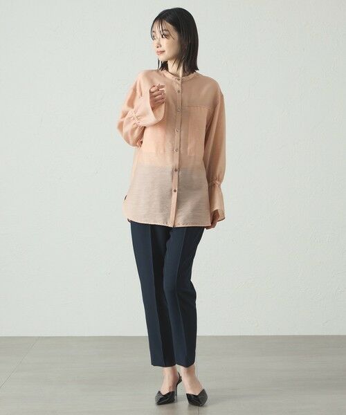 CAST: / キャスト コロン シャツ・ブラウス | 【1枚で着映える】キャンディースリーブシアーブラウス | 詳細4