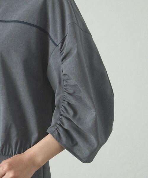 CAST: / キャスト コロン シャツ・ブラウス | 【着用シワ軽減/セットアップ対応】ギャザースリーブブラウス | 詳細6