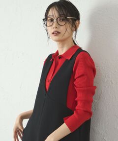 CAST: / キャスト コロン ニット・セーター | 【イージーケア】ペプラムニット