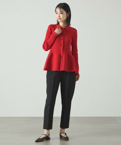 CAST: / キャスト コロン ニット・セーター | 【イージーケア】ペプラムニット | 詳細5