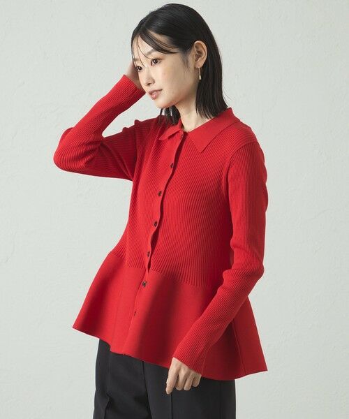 CAST: / キャスト コロン ニット・セーター | 【イージーケア】ペプラムニット | 詳細6